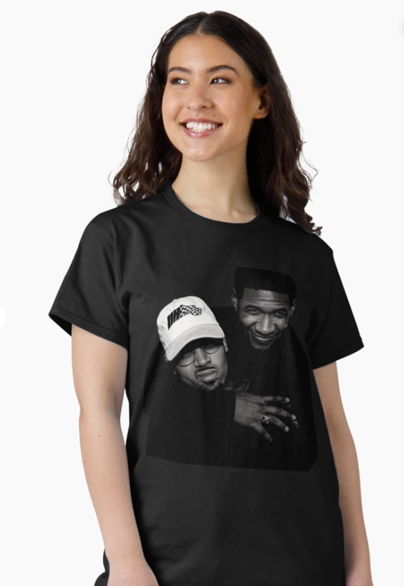 Usher Raymond and Chris Brown Tour 2026, R&B Tour Chris Brown Usher Raymond Classic T-Shirt