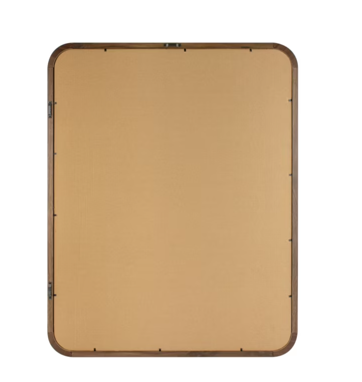 Mainstays – 18x24 Picture Frame – Walnut Wood Matted Rounded Corners Wall Photo Frame