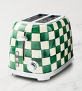 MacKenzie-Childs Emerald Check 2-Slice Toaster
