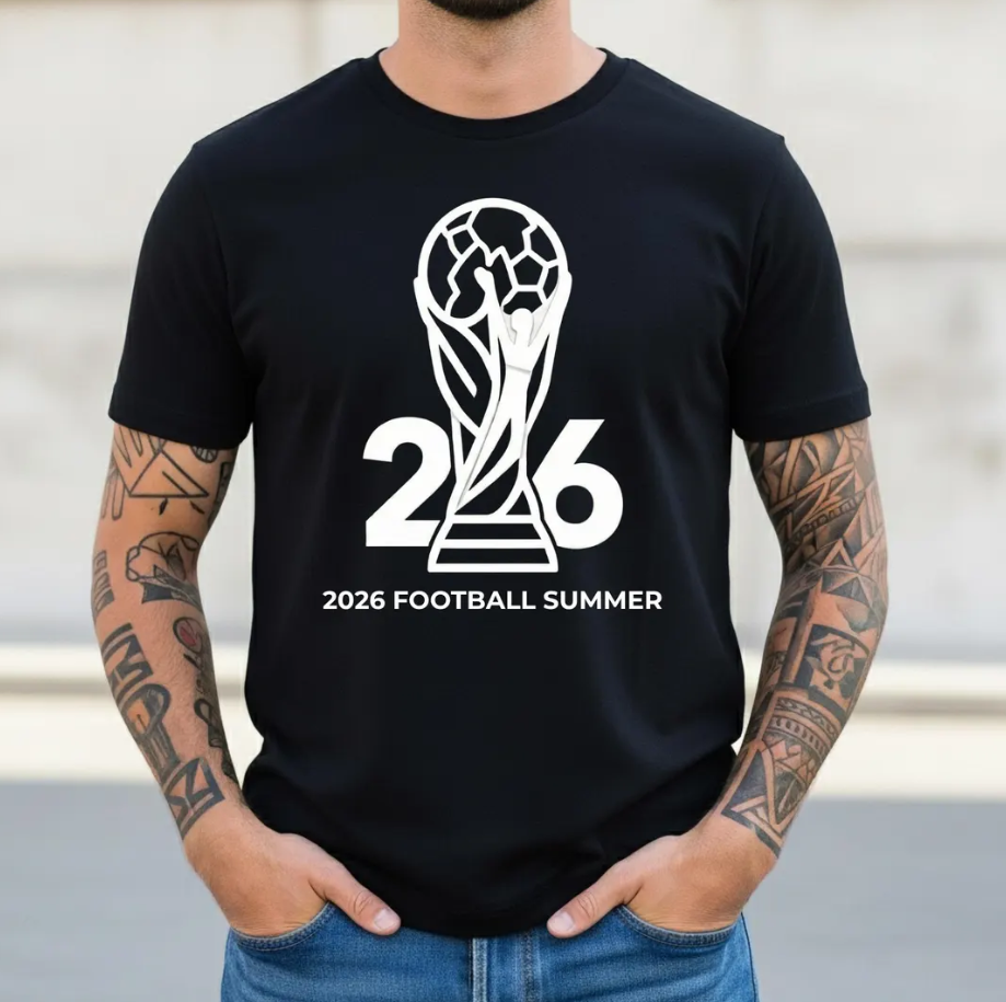 Global Soccer 2026 Shirt, USA Canada Mexico Soccer T-Shirt, Football Fan Tee, Championship 2026 Gift for Men