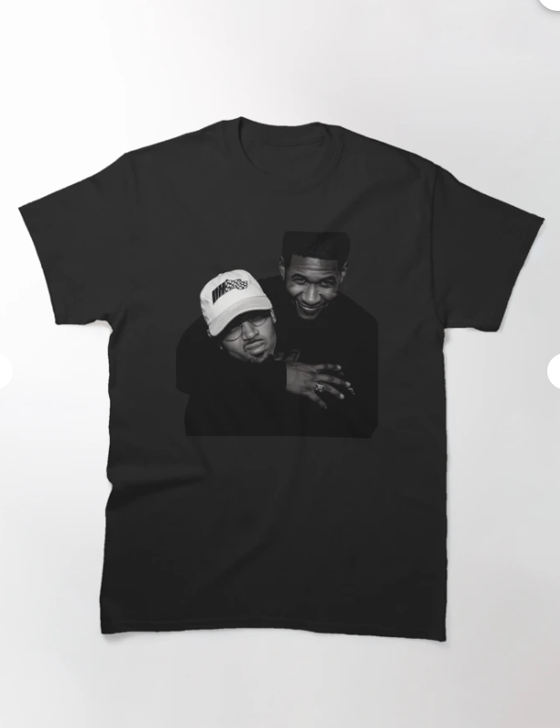 Usher Raymond and Chris Brown Tour 2026, R&B Tour Chris Brown Usher Raymond Classic T-Shirt