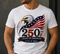 250 Years of Freedom PNG, USA 250 Shirt, America 250 Patriotic Design Digital Download, 250th Anniversary Shirt