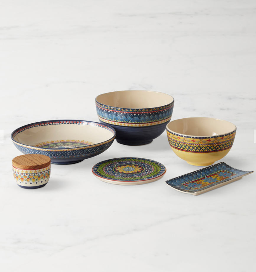 Sicily Ceramic Fruit Bowl