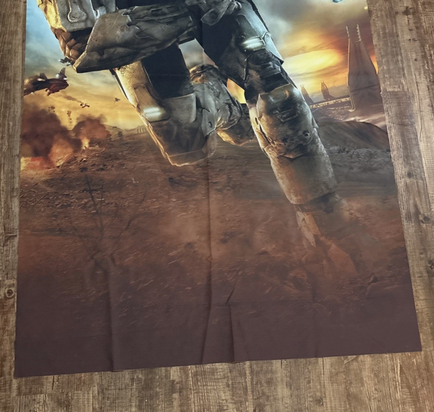 Halo Master Chief Cloth Fabric Tapestry Banner/Poster Promotional Item