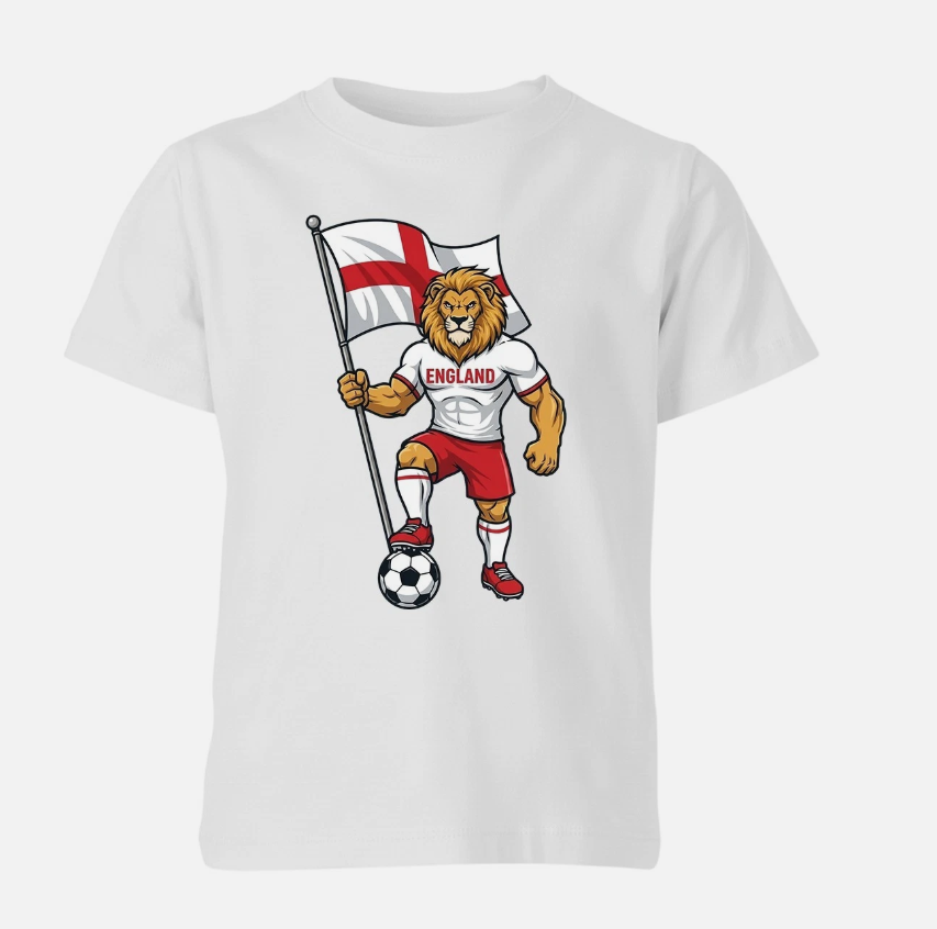 ENGLAND World Cup Football 2026 Adult Kids T-Shirt Coming Home Soccer Tee