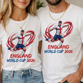 England Football World Cup 2026 Unisex Kids T-Shirt It's Coming Home Soccer Tee