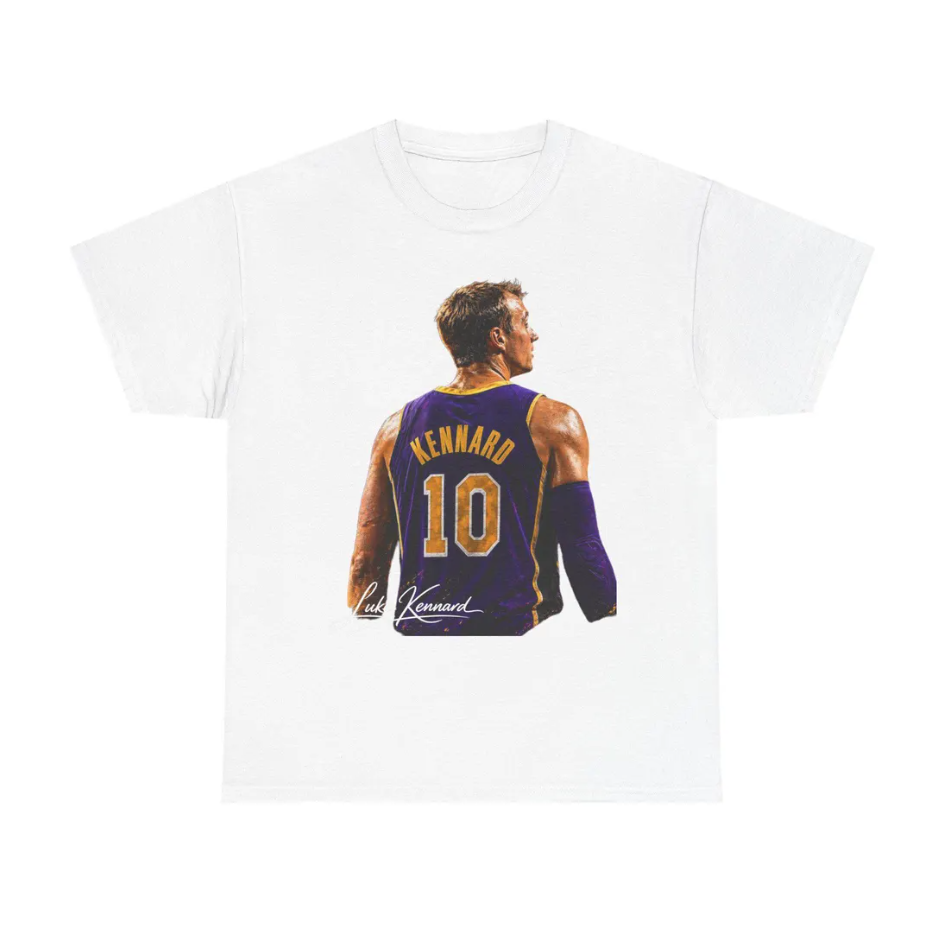 Luke Kennard Los Angeles T Shirt Autograph Edition Basketball Graphic Tee
