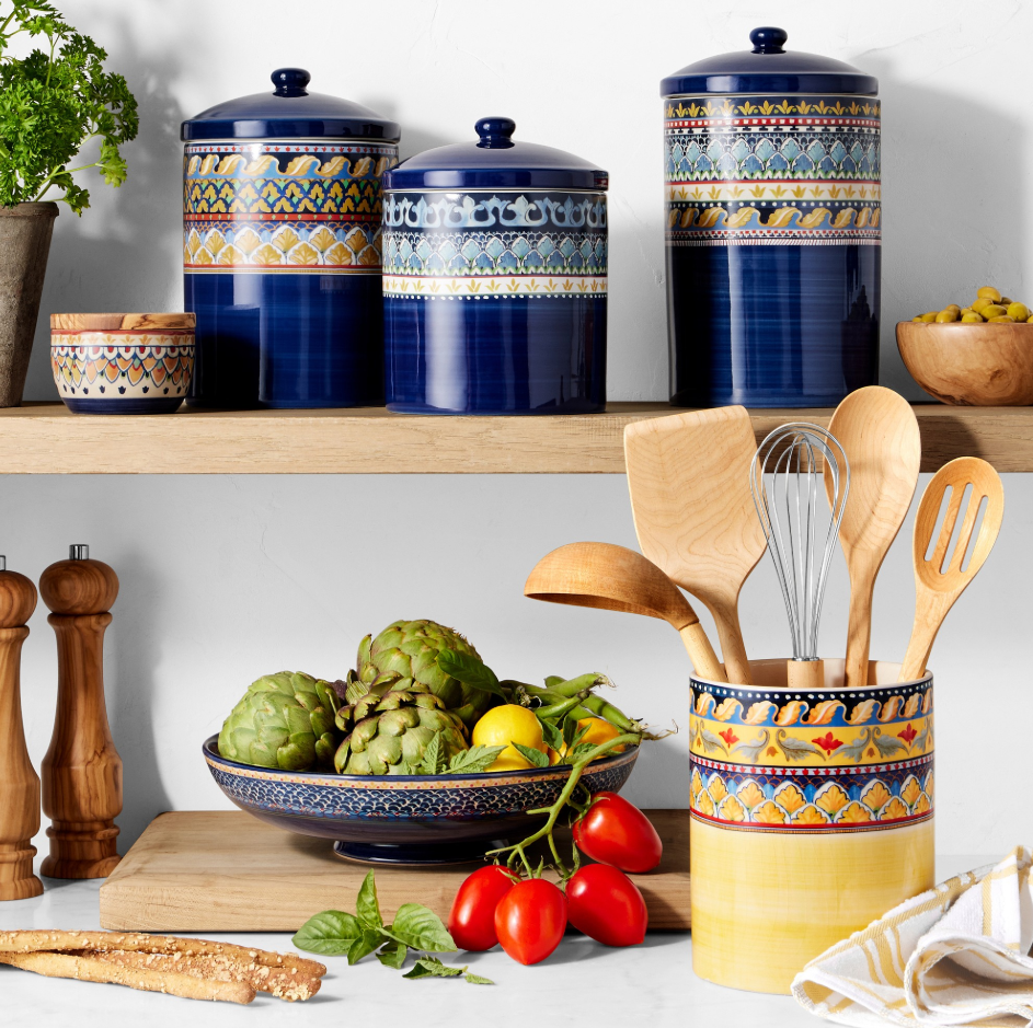 Sicily Ceramic Fruit Bowl