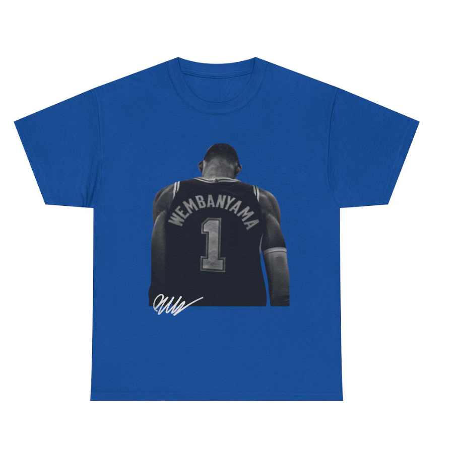 Victor Wembanyama San Antonio T Shirt Autograph Edition