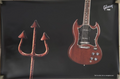 GIBSON Pure Guitar Art Poster - SG - museum quality
