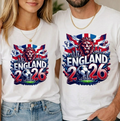 England Football World Cup 2026 Unisex Kids T-Shirt Soccer Game Tee Boys Girls