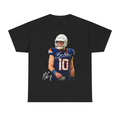 Bo Nix Denver T Shirt Autograph Edition Football Fan Shirt
