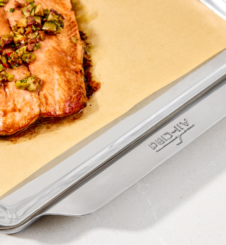 All-Clad Stainless Steel Half Sheet with Cooling Rack