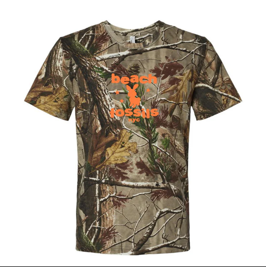 Beach Fossils Camo T-Shirt