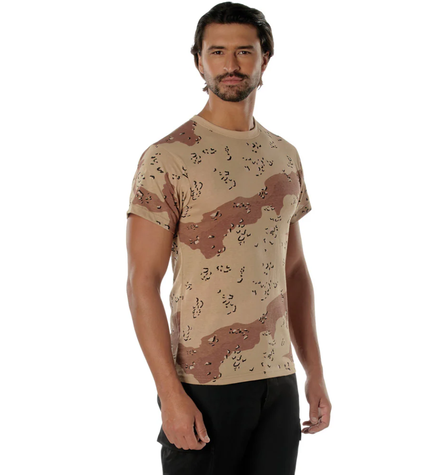 Desert Camouflage Short Sleeve T-Shirt
