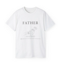 Father’s Day Vintage Line Art T-Shirt – Minimalist Dad Shirt – Gift for Dad & Daughter