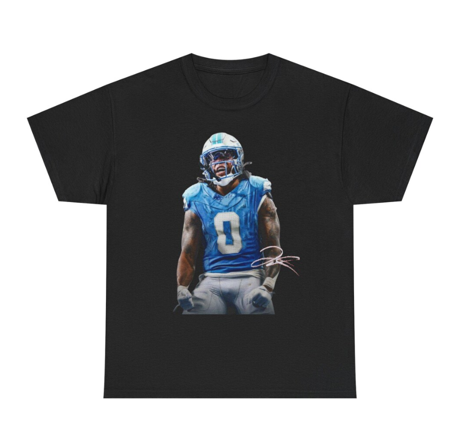 Jahmyr Gibbs Detroit T Shirt Autograph Edition Football