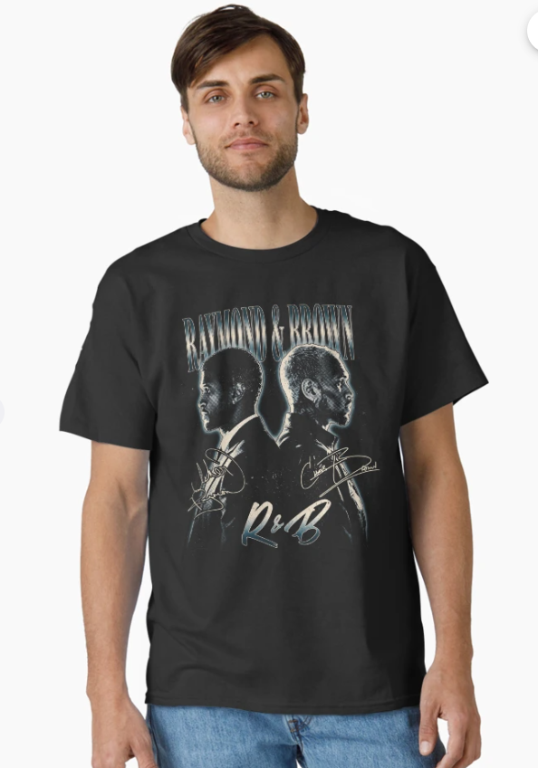 Chris Brown And Usher The RB Tour Raymond And Brown 2026 North America Classic T-Shirt