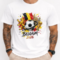 Belgium 2026 Shirt, World Cup Soccer Tee, Belgium Flag Football T-Shirt, FIFA 2026 Fan Gift, Graphic Sports Tee, Unisex Shirt