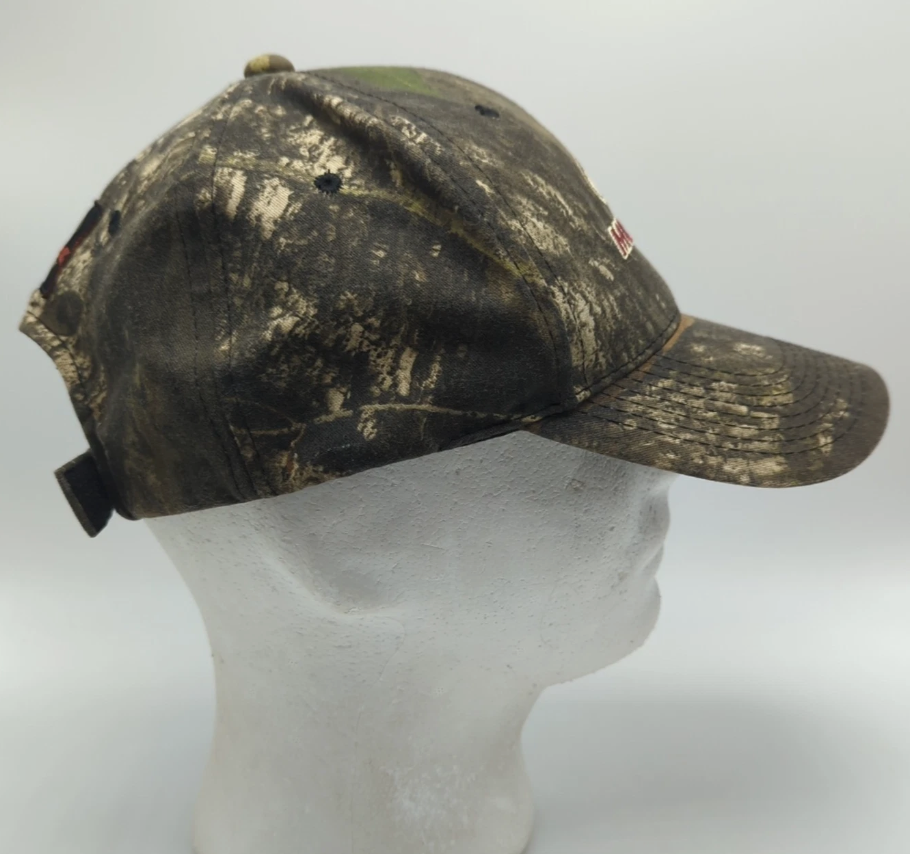 Mossy Oak hat camouflage adjustable strap-back cap
