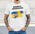 Bosnia 2026 Soccer Shirt, Bosnia & Herzegovina T-shirt, Zmajevi Fan Gift, Bosnian Flag Football Tee, Soccer Lover Tee, Bosnian Pride Shirt.