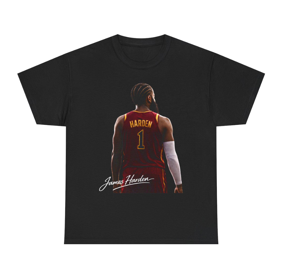 James Harden Cleveland T Shirt, Basketball Player Tee