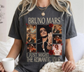Bruno Mars Vintage Shirt, Concert Tour Tee, Retro Pop R&B Singer Shirt, Music Fan Gift, Comfort Colors