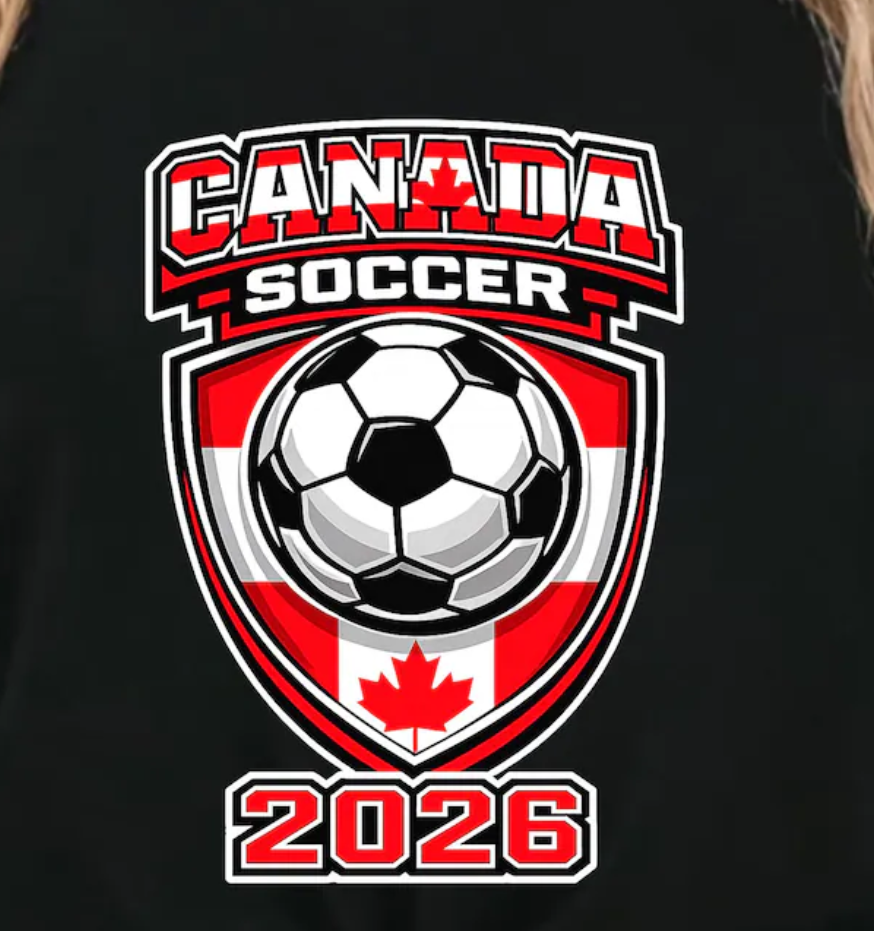 Personalized Soccer Shirt, World Cup 2026 Soccer Shirt, Cannada Soccer 2026, World Cup Flag Soccer Ball T-shirt, World Cup Fan Tee (Copy)