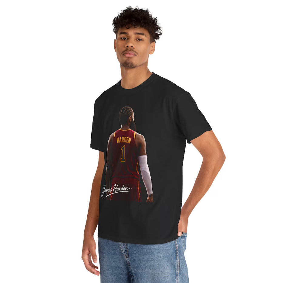 James Harden Cleveland T Shirt, Basketball Player Tee