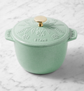 Staub Enameled Cast Iron Floral Petite French Oven, 1.5-Qt.