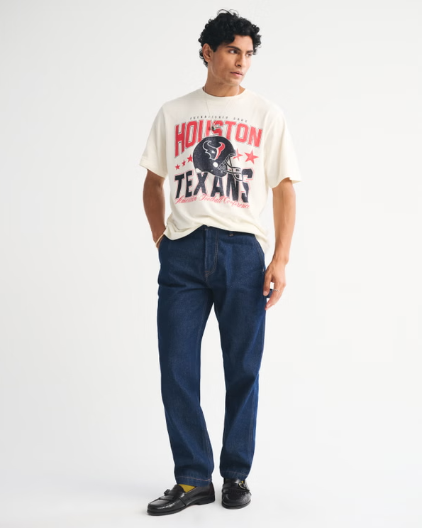 Houston Texans Vintage Inspired Graphic Tee - Vintage NFL Fan Shirt
