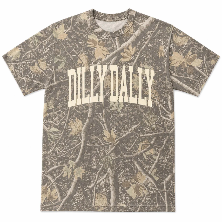 Camo Dilly Dally Short Sleeve T-Shirt