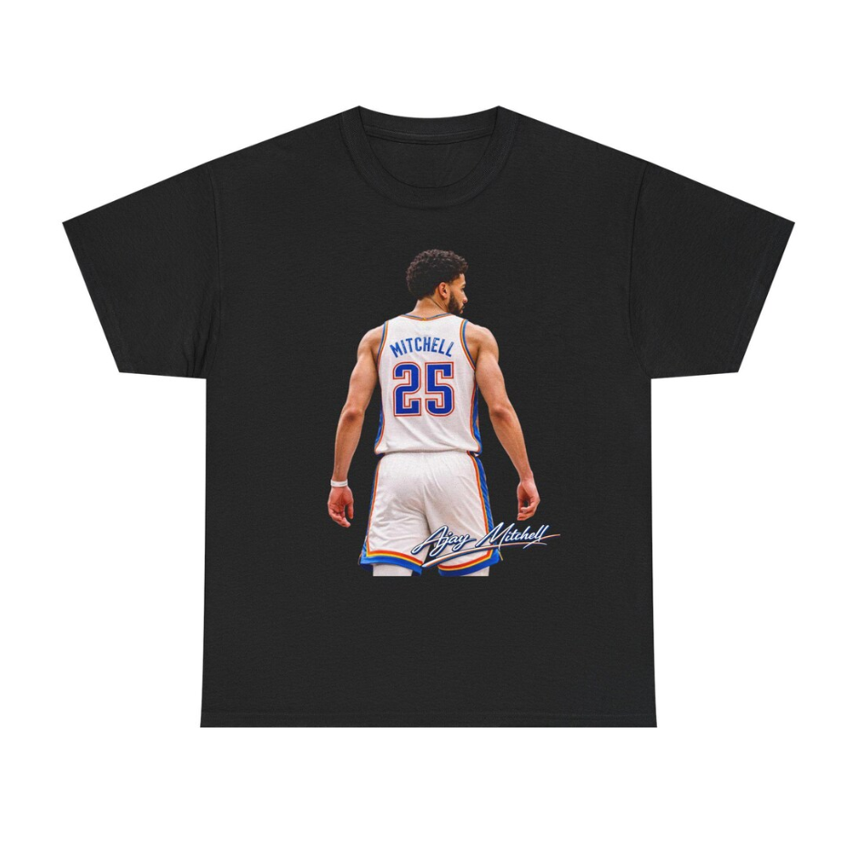 Ajay Mitchell OKC T shirt Graphic OKC Tee
