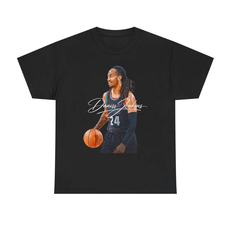 Daniss Jenkins Detroit T Shirt Basketball Graphic Tee