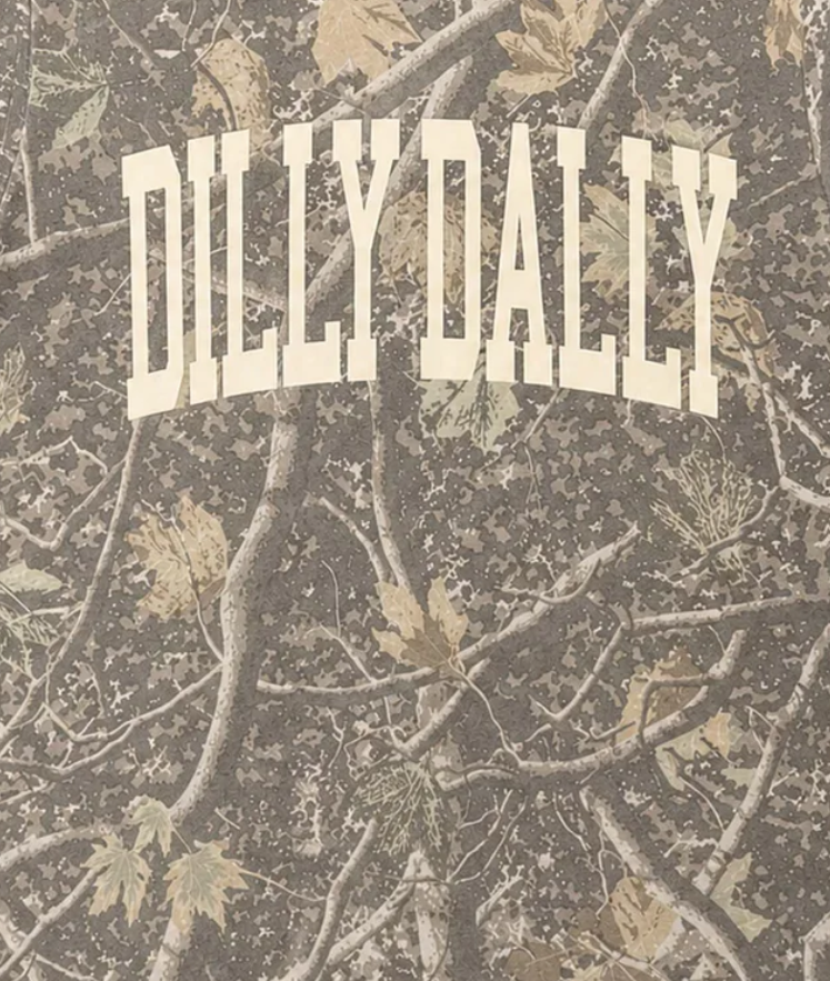 Camo Dilly Dally Short Sleeve T-Shirt