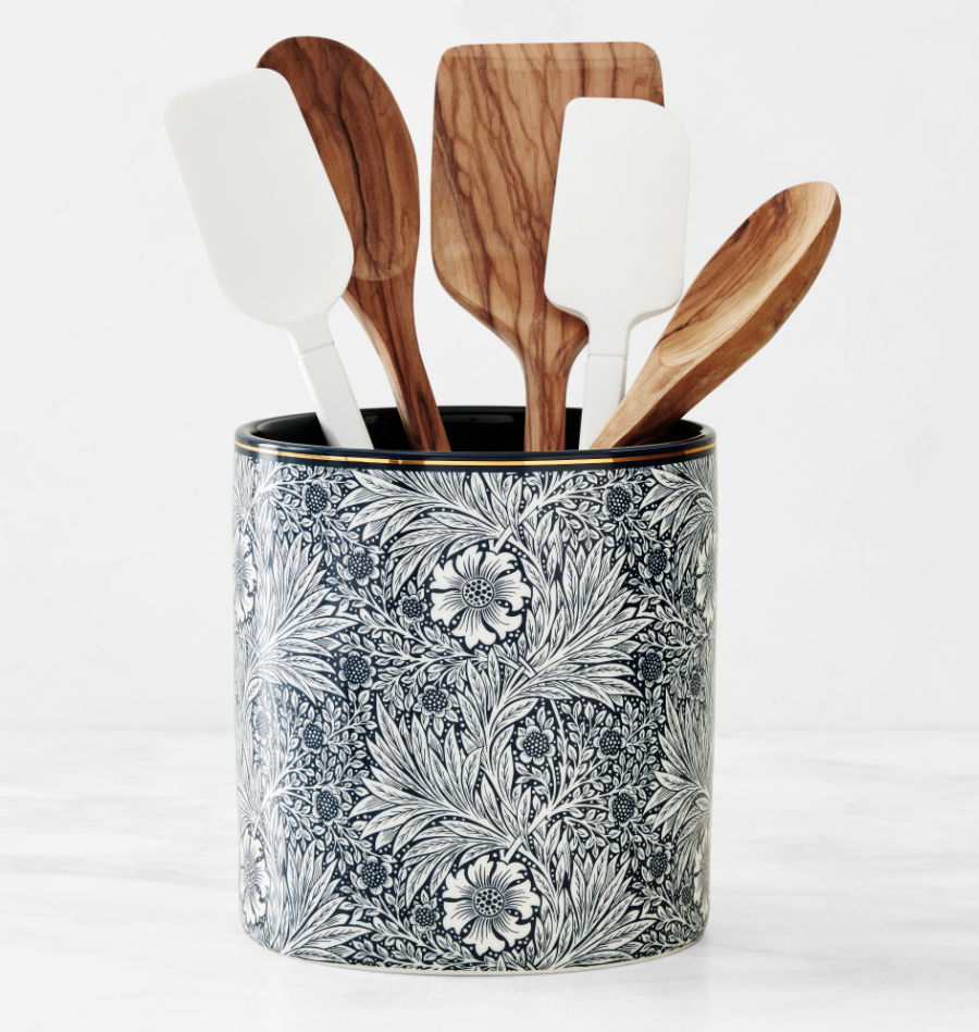 Morris & Co. x Williams Sonoma Bluebell Utensil Holder
