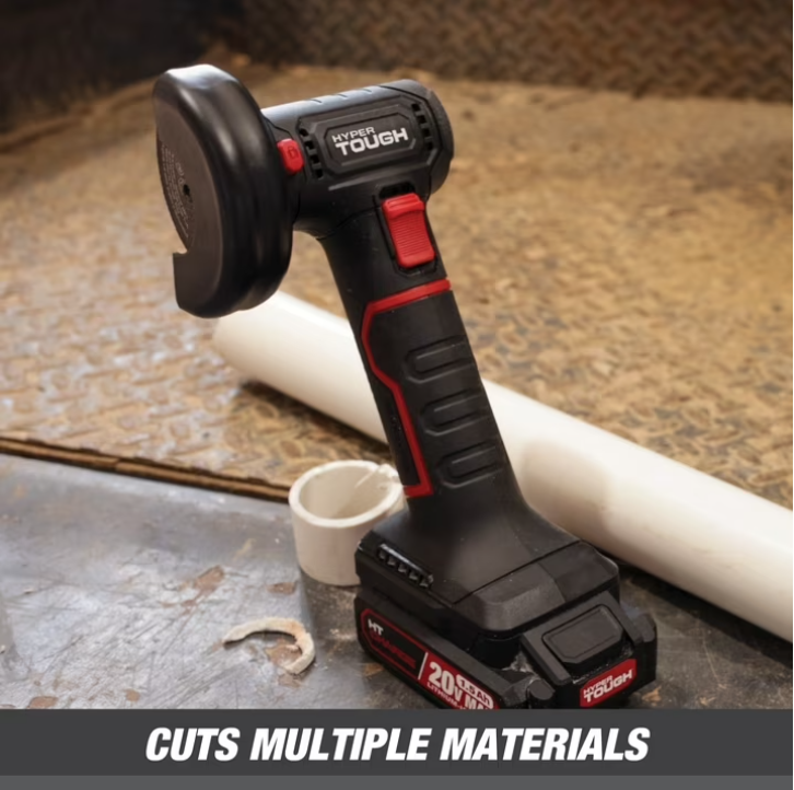 cHyper Tough 20V Max Brushless Cordless Cut-Off Tool with 1.5Ah Lithium-Ion Battery and Charger