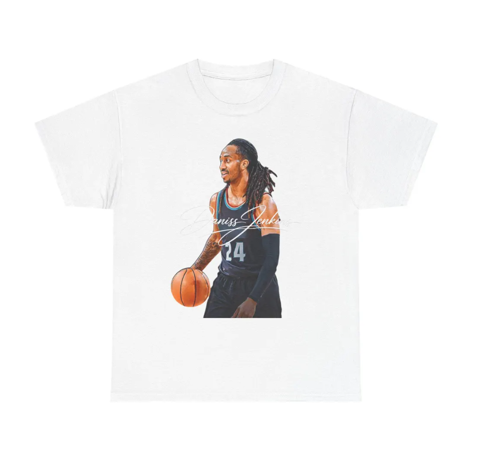 Daniss Jenkins Detroit T Shirt Basketball Graphic Tee