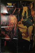 Rob Zombie/Aerosmith Metallica Edge Magazine Double Sided Poster