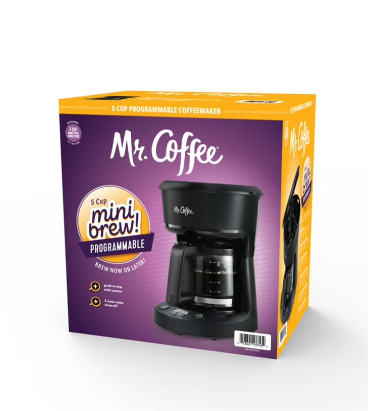 Mr. Coffee 5-Cup Programmable Coffee Maker