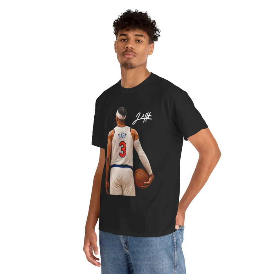 Josh Hart New York T Shirt Autograph Edition Basketball NYC