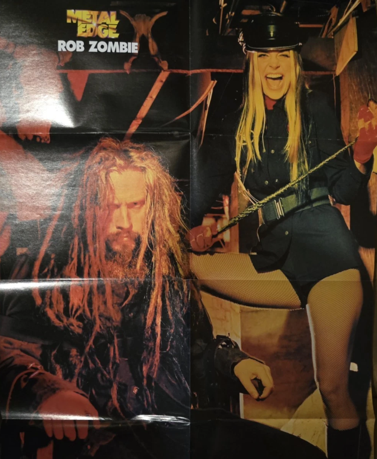 Rob Zombie/Aerosmith Metallica Edge Magazine Double Sided Poster