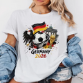 Germany 2026 Shirt, World Cup Soccer Tee, German Flag Football T-Shirt,FIFA 2026