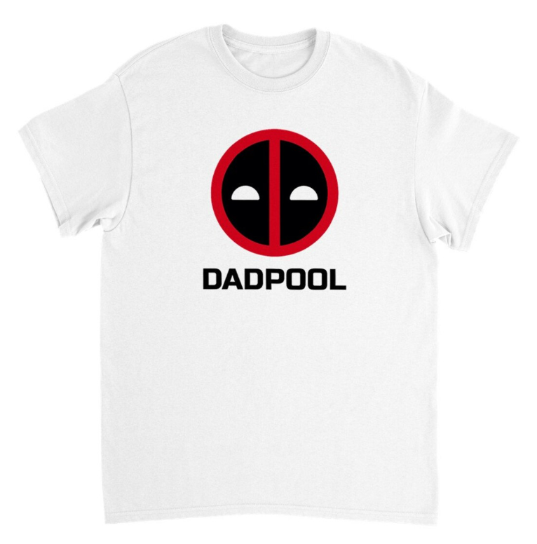 Superhero Dad T-Shirt – Funny “Dadpool” Style Father’s Day Gift for New Daddy
