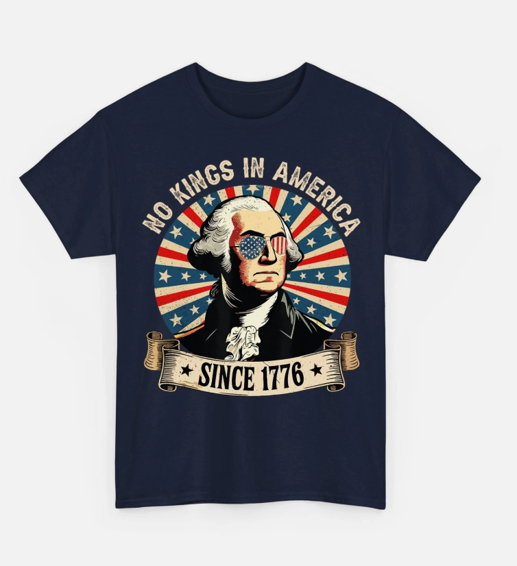 No Kings In America Since 1776 4th Of July Independence Day Unisex T-Shirt