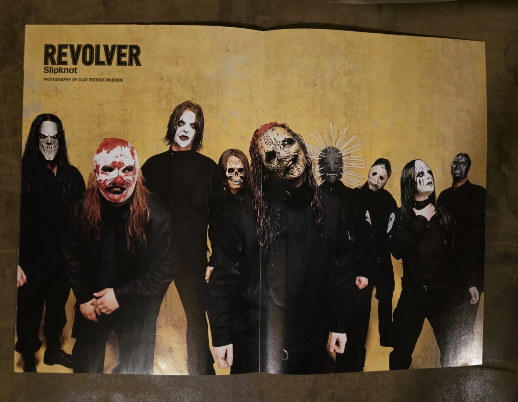 Slipknot Revolver Magazine Poster (Copy)