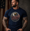 Patriotic 250 T-Shirt, America 1776-2026 Eagle Shirt, 4th of July Shirt Men, USA Flag Shirt, Independence Day Tee, American Pride Gift