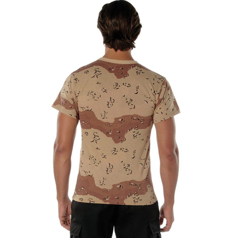 Desert Camouflage Short Sleeve T-Shirt