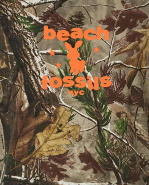 Beach Fossils Camo T-Shirt