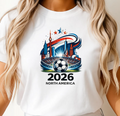 Soccer 2026 Shirt, North America Soccer Tee, Football Fan Shirt, Match Day Graphic Tee, Soccer Lover Gift